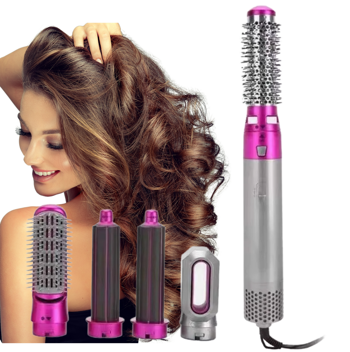 Secador e Modelador 5 Em 1 Premium