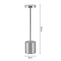 Luminária de Mesa com Toque Recarregável LED Moderna – Abajur USB para Leitura
